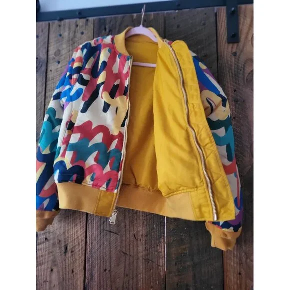 Midland reversible ma 1 flight jacket size medium vintage‎ - Picture 3 of 12